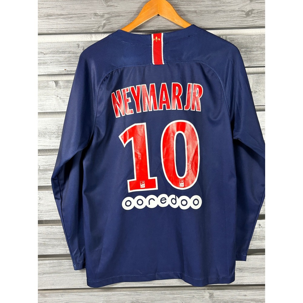 Nike Paris Saint-Germain Neymar Jr 10 Jersey Mens M Long Sleeve PSG 2018